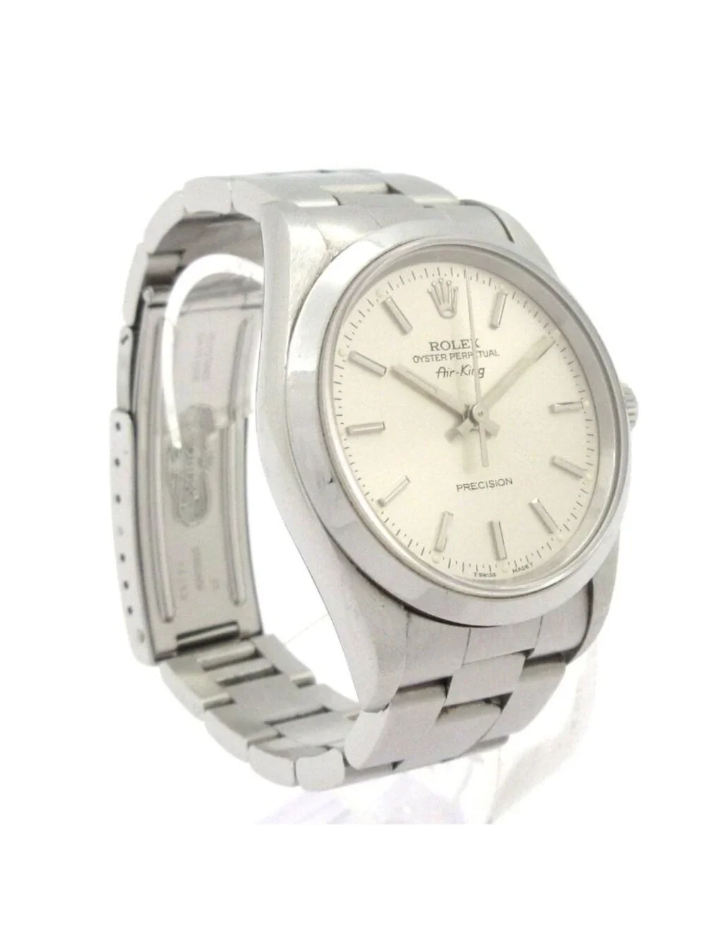 Rolex Watch Air King SS Silver